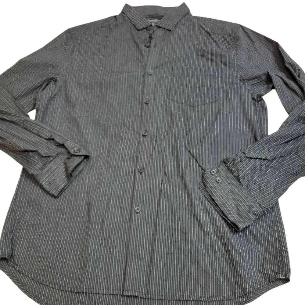 Kenneth Cole New York pinstripe shirt L